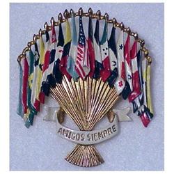 Coro Lester Gaba Emblem of the Americas Pin #1850025