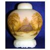 Image 1 : Fenton Log Cabin on Custard three piece ginger #1850054