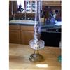 Antique Kerosene Amber & Clear Aladdin Lamp #1850098