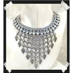 Phenomenal Kundan Chandelier Sterling SILVER #1850161