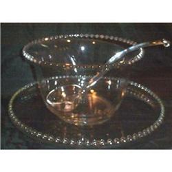 Vintage Candlewick Punch Bowl Set #1850239