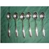6  Vintage Dutch Silver coffee spoons #1850380