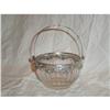 Antique  Sterling and Crystal Sugar  bowl #1850391