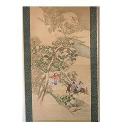 antique Japanese scroll #1850420