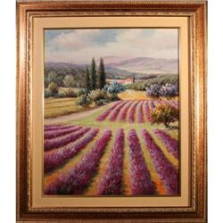 Landscape with Fuschia Flowers by Silvestri #1863733