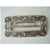 Image 1 : ANTIQUE ART NOUVEAU 800 SILVER FLORAL BUCKLE #1863828