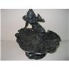 ART NOUVEAU LADY SEATED ON LARGE LILLY PAD  #1863896
