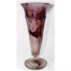 Davidson Amethyst Cloud Glass Vase #1864134