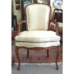 Walnut Louis XVI Style Armchair c.1930 #1864287