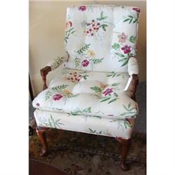 Queen Anne Boudoir Armchair c.1960 #1864292