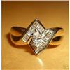 Image 1 : 14K Yellow Gold Diamond Engagement Ring #1864516