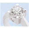 Image 1 : 0.89 ct DIAMOND RING SOLITAIRE THREE STONE #1864648
