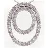 Image 1 : 5.03 carats double OVAL diamond pendant #1864722