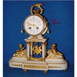 Very Rare and Fantastic Bronze  Mantel Clock ! #1911185