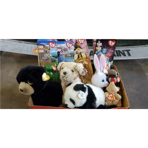 Lot of new ty beanie babies