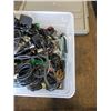 Image 3 : Large tote of various AC cords