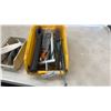 Image 3 : TRAY OF BIKE PARTS AND TOOLS