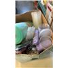 Image 3 : Box of new chopsticks, sportshub packing inflatable bags, cups