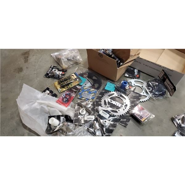 Lot of new motorcycle parts