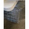 Image 3 : LOT OF METAL WIRE GRIDWALL AND SHELVES FOR WIRE RACK