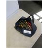 Image 2 : TOOL BAG WITH PLIERS, HAND TOOLS, PARK TOOLS AND OTHERS