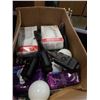 Image 2 : BOX OF LIGHTBULBS, KNIVES, PHOTOELECTRIC SWITCHES