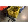 Image 2 : Tote of Tie down straps, new pipe clamp sets, pruning saws and  Diagonal plyers