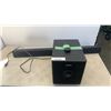 Image 1 : Sanyo FWSB426FA sound bar and sub working