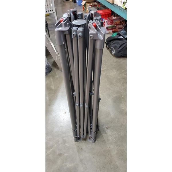 13 by 13 Coleman eaved instant canopy frame - store return, parts/ repair