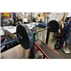 Image 4 : CAP STRENGTH WEIGHT BENCH WITH BENCH BAR, FREE LIFT BAR AND WEIGHTS - 180 LBS OF WEIGHTS