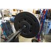 Image 7 : CAP STRENGTH WEIGHT BENCH WITH BENCH BAR, FREE LIFT BAR AND WEIGHTS - 180 LBS OF WEIGHTS