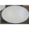Image 2 : 2 ROUND RESTAURANT TABLES - 42 INCHES ACROSS