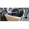 Image 1 : Box of bicycle rims and tires various sizes