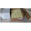 Image 2 : Lot of new lined writing pads, sheet size envelopes and card boxes