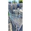 Image 1 : 3 OFFCUT ROLLS OF MESH FENCING 54" WIDE 16 GA GALVANIZED 2" X 2" APPROXIMATELY 100 FT