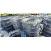 Image 3 : 3 OFFCUT ROLLS OF MESH FENCING 54" WIDE 16 GA GALVANIZED 2" X 2" APPROXIMATELY 100 FT