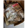 Image 3 : 3 BOXES OF CANDLE HOLDERS, SANTA COOKIE JARS, ANGEL FIGURES AND LAPTOP BAGS