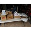 Image 1 : CASE OF TOILET PAPER, 2 CASES OF NAPKINS AND 3 TOILET SEATS