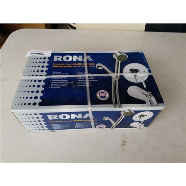 NEW RONA CONTEMPRA SERIES BATH AND SHOWER FAUCET