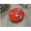 Image 2 : Vintage hand painted waste bin vintage fan and tote a tone radio