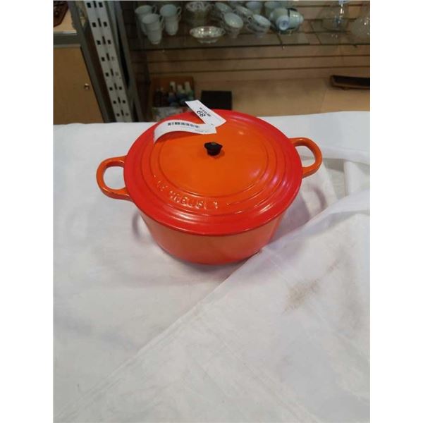 LE CREUSET LIDDED POT