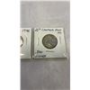 Image 4 : 3 CANADIAN KING GEORGE VI SILVER 25C 1945, 1946, 1947 .800 SILVER