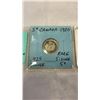 Image 2 : 3 1920 CANADIAN SILVER COINS RARE 5C SILVER PLUS 10C, 25C .800 SILVER