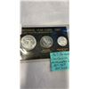 Image 3 : 1967 CANADIAN CENTENNIAL UNEIRO SET 1867-1967 .800 SILVER