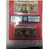 Image 10 : 5  1 MILLION DOLLAR BILLS - ELVIS, JOHNNY CASH, JOHN WAYNE, JOHN F. KENNEDY