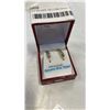 Image 1 : STERLING SILVER YELLOW GOLD PLATED GENUINE BLUE TOPAZ HOOP EARRINGS W/ APPRAISAL $865 - 14 BLUE TOPA