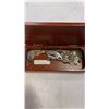 Image 2 : 2 WOODEN JEWELLERY CASES W/ JEWELLERY  - SOME 925 STERLING SILVER