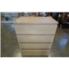 Image 1 : 4 DRAWER CHEST OF DRAWERS - 32 INCHES WIDE X 19 DEEP X 39.5 TALL