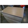 Image 2 : 4 DRAWER CHEST OF DRAWERS - 32 INCHES WIDE X 19 DEEP X 39.5 TALL