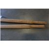 Image 2 : 2 WOODEN PADDLES - 7 FOOT LONG